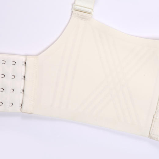 都市丽人舒软挺塑轻塑调整型内衣女锁边塑身CD杯3/4杯薄款文胸无钢圈四排扣LJ42C9 商品图6