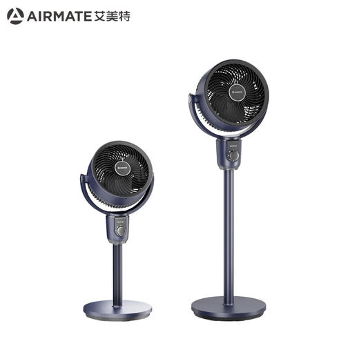 【2024年新品】艾美特（AIRMATE）海洋系列空气循环扇家用节能电风扇落地式台立两用桌面换气降浊风扇轻音加高落地扇FA18-X113 商品图8