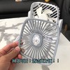 小电风扇学生上课静音持久可爱桌面小型宿舍迷你usb可充电小风扇 商品缩略图2