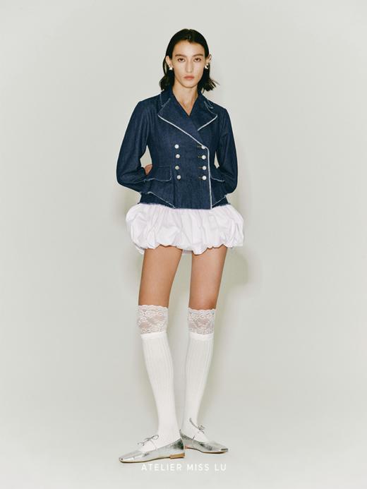 【深海传说】建筑感立裁多层次收腰设计外套 商品图2