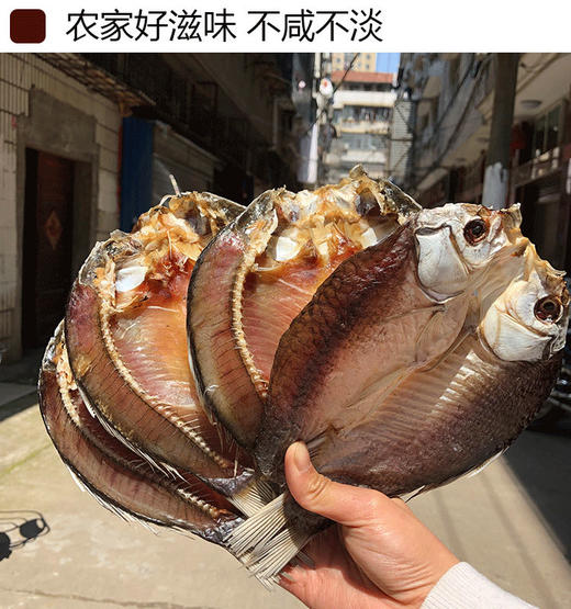 风干鲫鱼500g±50（京东物流） 商品图0