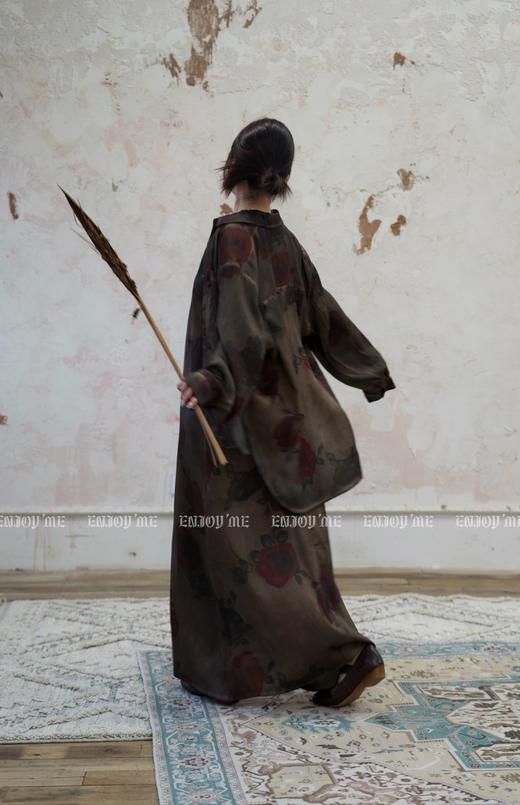 【门店同款】ENJOY夏季云敛-禅意灰烬玫瑰衬衫 157030347 商品图3