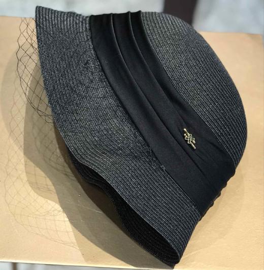 优品堂【雅韵悠扬】法式可上翘、可平戴网纱盆帽太阳帽 商品图13