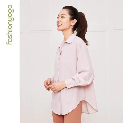 凡圣瑜伽轻薄防晒衬衫 F14309 商品图3