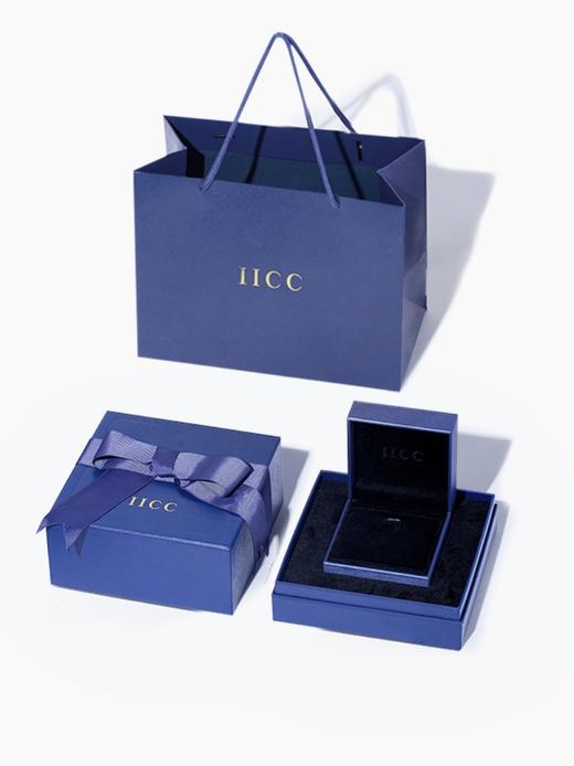 Fanci范琦×IICC珠宝【彩虹系列】彩符项链幸运护身符吊坠女18K玫瑰金蓝宝石 下单即赠（IICC珠宝专属礼盒）+顺丰空运+运费险 商品图3