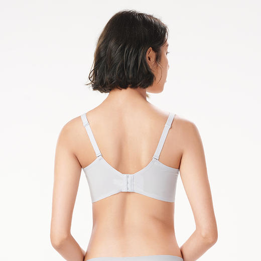 都市丽人快乐妈咪孕哺内衣女泳布文胸无尺码3/4杯超薄款速干无钢圈三排扣LB42L4 商品图4