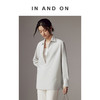 IN AND ON 新款 经典款叠穿神器 深V领长袖衬衫54136 商品缩略图1