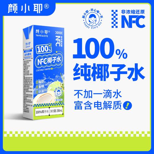 颜小耶0脂肪0添加椰子水250ml*10瓶 商品图0