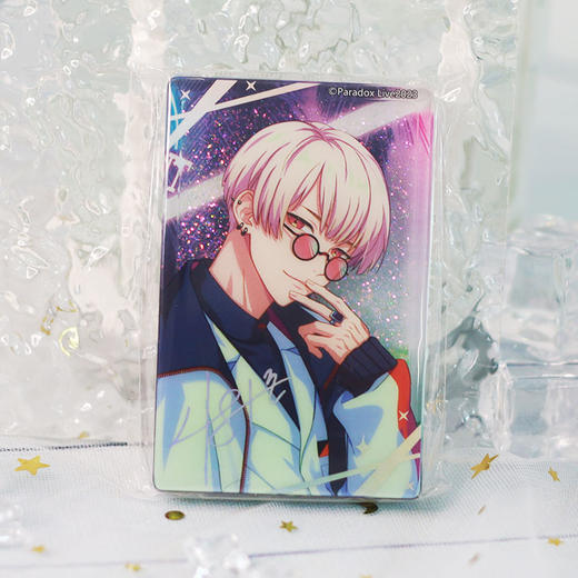 日本正版 Paradox Live 流沙亚克力砖 流麻 周边谷子 商品图2