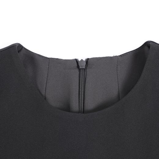 【破价】R30 【不过时】春夏款气质百搭半袖小黑裙圆领短袖裙子通勤连衣裙 N24LE01286【现货】 商品图3