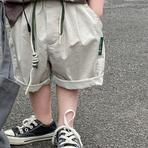 【潮韩新款，休闲百搭！】潮童短裤2024夏季新款韩版童装，儿童短裤洋气男童夏装男孩休闲裤子！ 商品图0