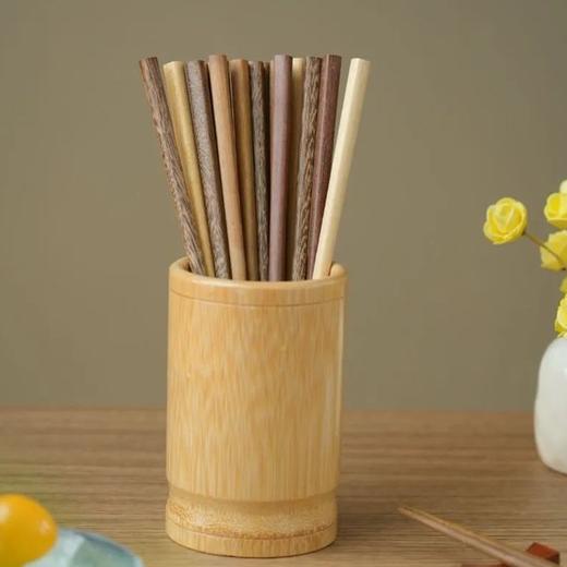 双枪西子千束实木日式分食筷｜原木材料、光滑细腻 商品图0