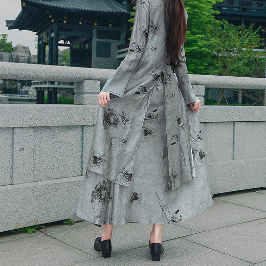 东方草木系列 | 铅华半身裙 |  现货加急发 商品图3