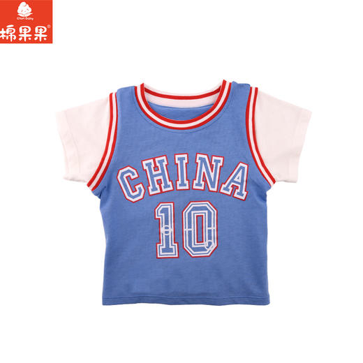 棉果果夏季新品男童莫代尔短袖T恤M212140424262 商品图1