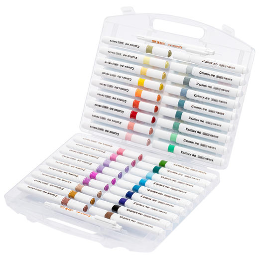 齐心 BXMK13-36 丙烯马克笔  36色 商品图3