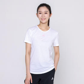 阿迪达斯adidas	短袖女2021夏季新款舒适透气T恤休闲运动服