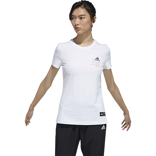 4064048792750   阿迪达斯adidas	 短袖女2021夏季新款宽松运动服休闲T恤半袖上衣