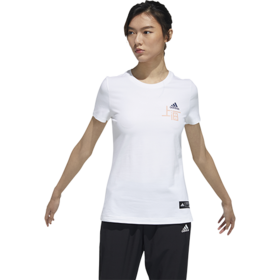 4064048792750   阿迪达斯adidas	 短袖女2021夏季新款宽松运动服休闲T恤半袖上衣