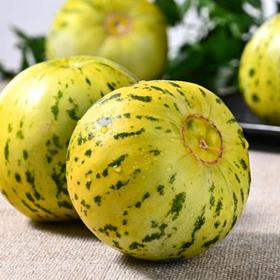 新鲜水果 花美人甜瓜2枚 
