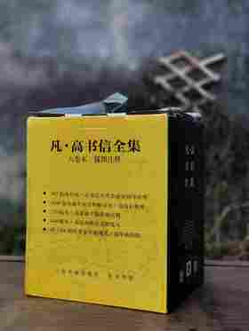 《凡高书信全集》，凡高博物馆 惠更斯历史研究所主编，林骧华等译， 8开精装，布脊封面，上海书画出版社2016年5月初版。定价4800，售价1680。品相95成。