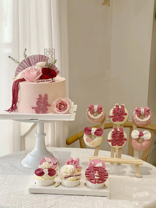 花嫁系列甜品台8015 商品图0