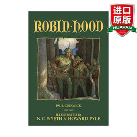 Robin Hood 英文原版 罗宾汉 精装插图版 Calla Editions 英文版 进口英语原版书籍