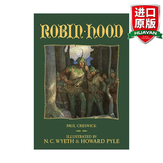 Robin Hood 英文原版 罗宾汉 精装插图版 Calla Editions 英文版 进口英语原版书籍 商品图0