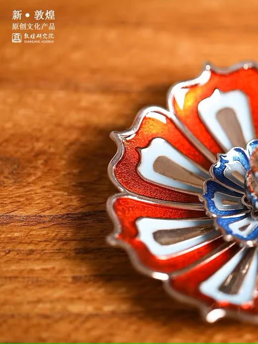 敦煌研究院 敦煌三层莲花香插 室内线香香盘摆件博物馆文创礼品 商品图4