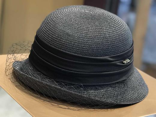 优品堂【雅韵悠扬】法式可上翘、可平戴网纱盆帽太阳帽 商品图11