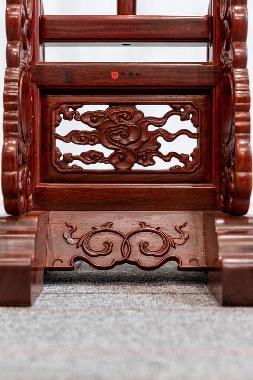 红桥红  家具严选  小叶紫檀（檀香紫檀）【嘉木堂 升降式灯台 宫灯】 商品图5
