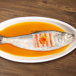 中洋鱼天下春鲜季 鲥鱼冷冻660g(1条装，赠料包)  生态养殖 鲜嫩肉质