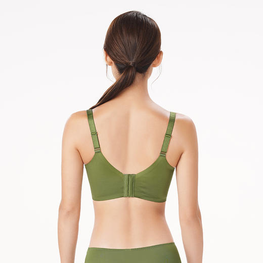 都市丽人舒软挺塑轻塑塑身内衣女蕾丝BC杯适穿3/4杯超薄款速干调整型文胸无钢圈四排扣LJ42B3 商品图4