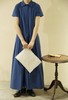 apuntob 小尖领落肩袖蓝色连衣裙(附腰带) 商品缩略图2