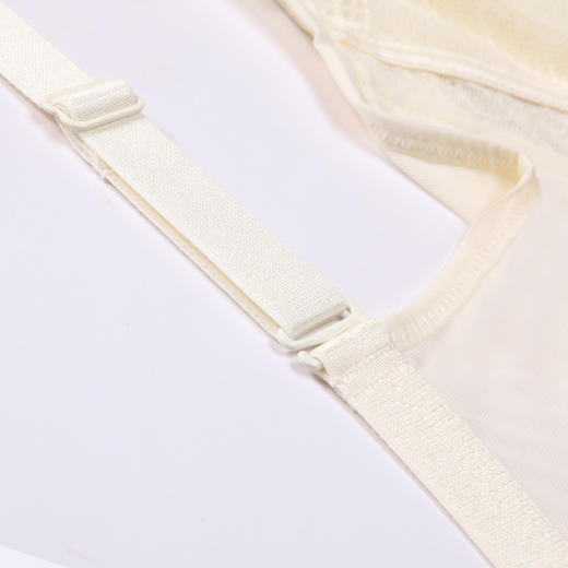 都市丽人舒软挺塑轻塑塑身内衣女蕾丝BC杯适穿3/4杯超薄款速干调整型文胸无钢圈四排扣LJ43B8 商品图6