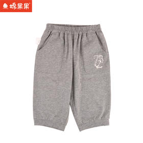 棉果果夏季新品男童纯棉针织七分裤M212201324267