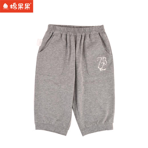 棉果果夏季新品男童纯棉针织七分裤M212201324267 商品图0