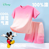 迪士尼米奇印花24夏季男女短袖套装凉感渐变色清爽出游休闲两件套ZD2DT027 商品缩略图2