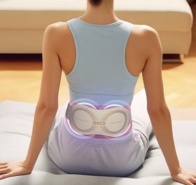 SKG腰部按摩器 K5 二代-珍珠白 红色礼盒款