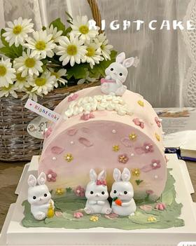 【臻品系列】---拱形蛋糕【可爱兔兔】