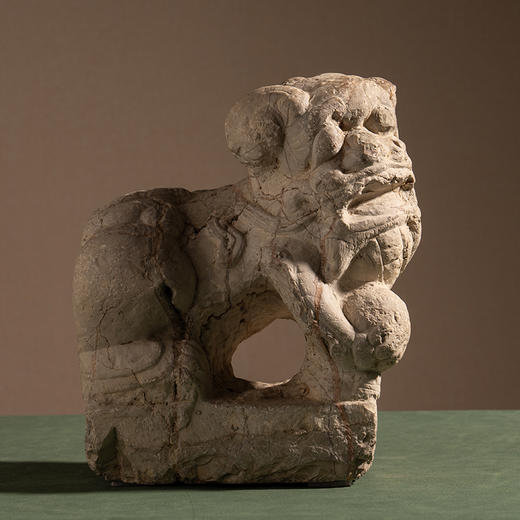 清 石雕狮子摆件 商品图4