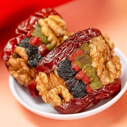 大半个新疆牌枣夹核桃   500g/罐 商品图1