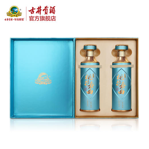 古井贡酒桃花春曲礼盒50度500ml*2瓶 浓香型白酒 商品图1