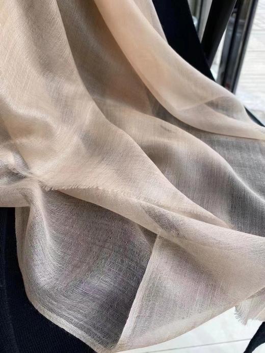 羊绒单纱素色方巾 商品图4