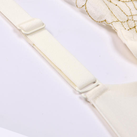 都市丽人舒软挺塑柔型杯轻塑塑身内衣女蕾丝B杯适穿3/4杯中厚调整型文胸无钢圈四排扣LJ41B2 商品图6