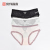 【39元3条，下单拍3】柔美蕾丝棉质底裆清爽透气女式内裤底裤YXNW022 商品缩略图3