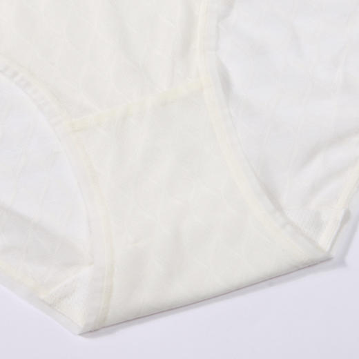 都市丽人健康系列薄透丝滑内裤女锦提花女士内裤速干低腰三角内裤LK43C5 商品图6