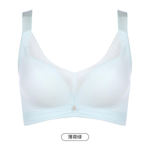 都市丽人舒软挺塑轻塑调整型内衣女锁边塑身CD杯3/4杯薄款文胸无钢圈四排扣LJ42C9 商品图8