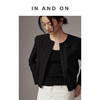 IN AND ON 新款 优雅 悦己  罗纹收腰短款外套 54146 商品缩略图2