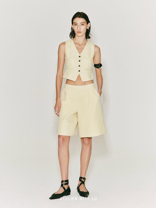 【夏日冰果】质感收腰西装马甲 商品图0