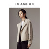 53889 IN AND ON 新款 英伦周末 雾光休闲短款风衣 商品缩略图1